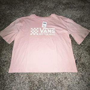 Vans pink t-shirt